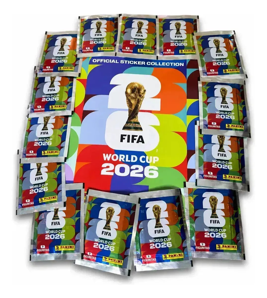 Estampas La Copa del Mundo 2026 — Paquete Coleccionista (25 Sobres)
