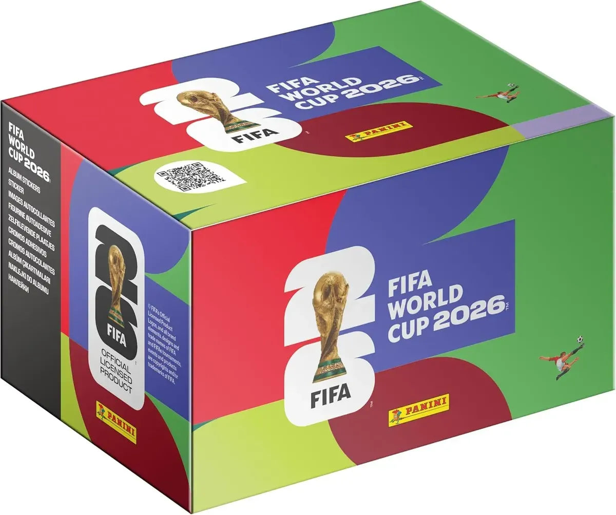 Estampas La Copa del Mundo 2026 — Paquete Completo (100 Sobres)